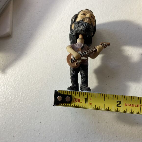 Kiddz At Heart Jerry Garcia Grateful Dead Small Desk / Dashboard Bobblehead 2002 - Picture 9 of 16